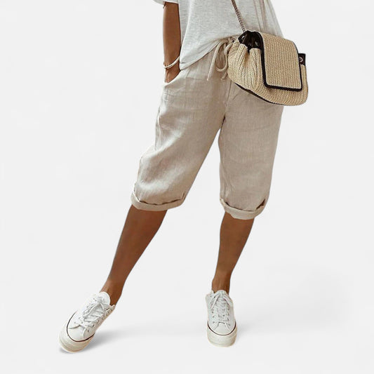 Velour Mode | Pantalon Femme Premium à Cordon – Élégance Décontractée, Confort Ajusté