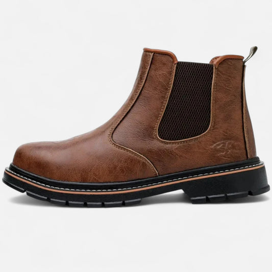 Velour Mode | Bottines de sécurité marron S3 – ultra-résistantes