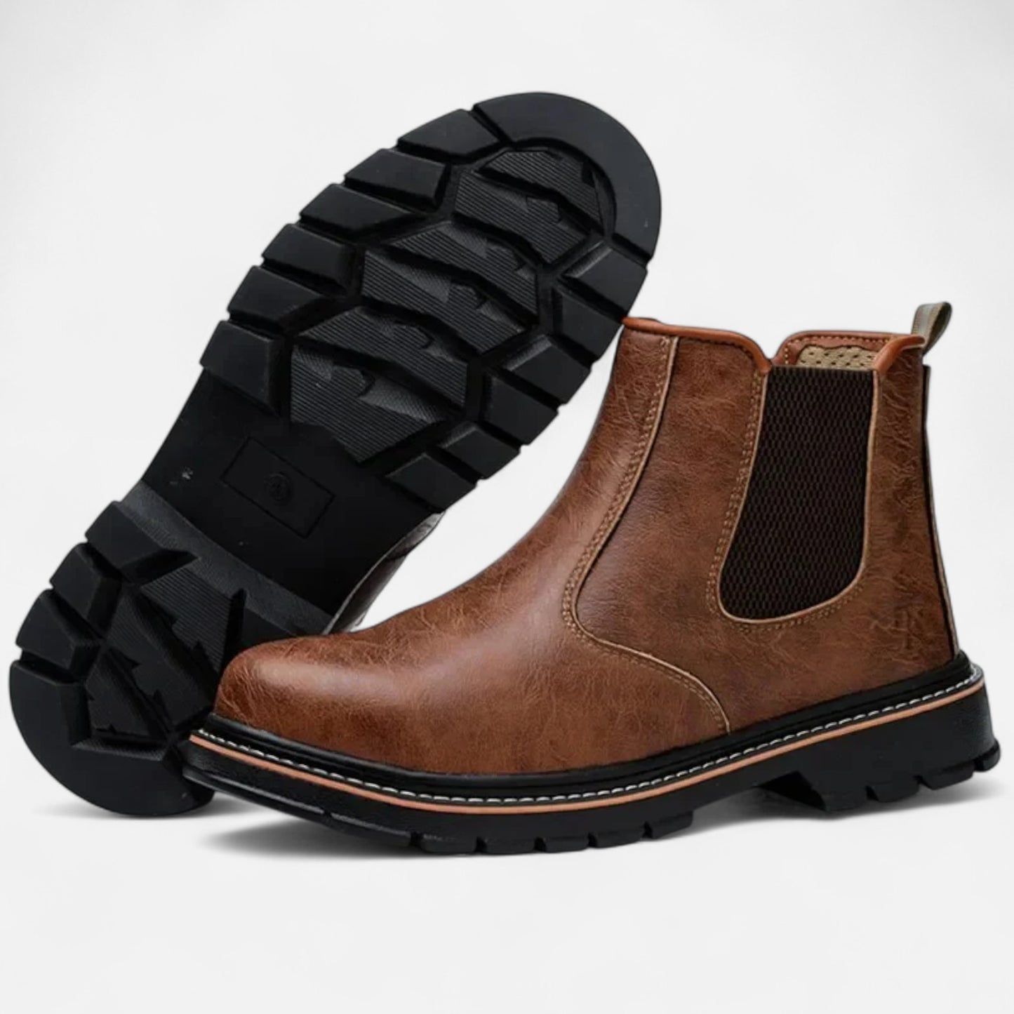 Velour Mode | Bottines de sécurité marron S3 – ultra-résistantes