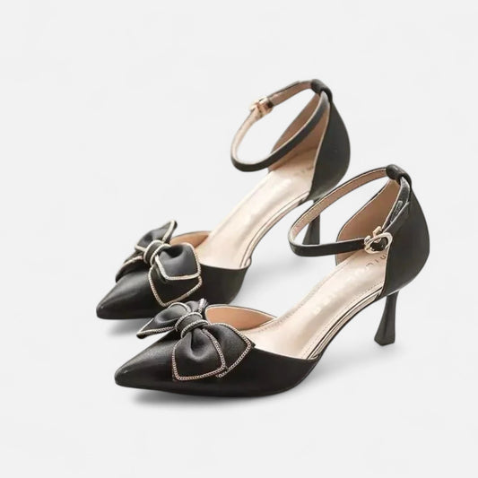 Velour Mode | Escarpins à Nœud Femme – Détail Féminin, Élégance Élevée