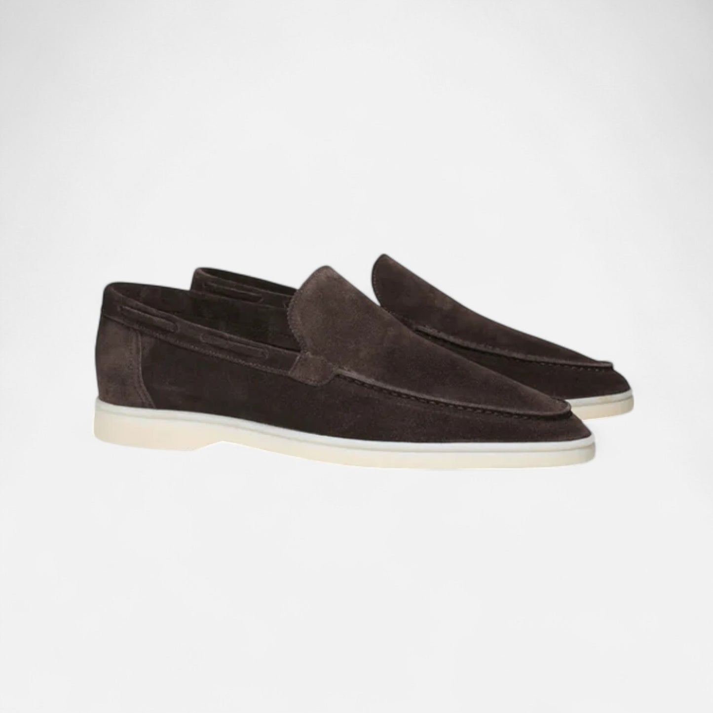 Velour Mode | Mocassins Homme en Suède – Élégance Décontractée, Texture Noblement Tannée