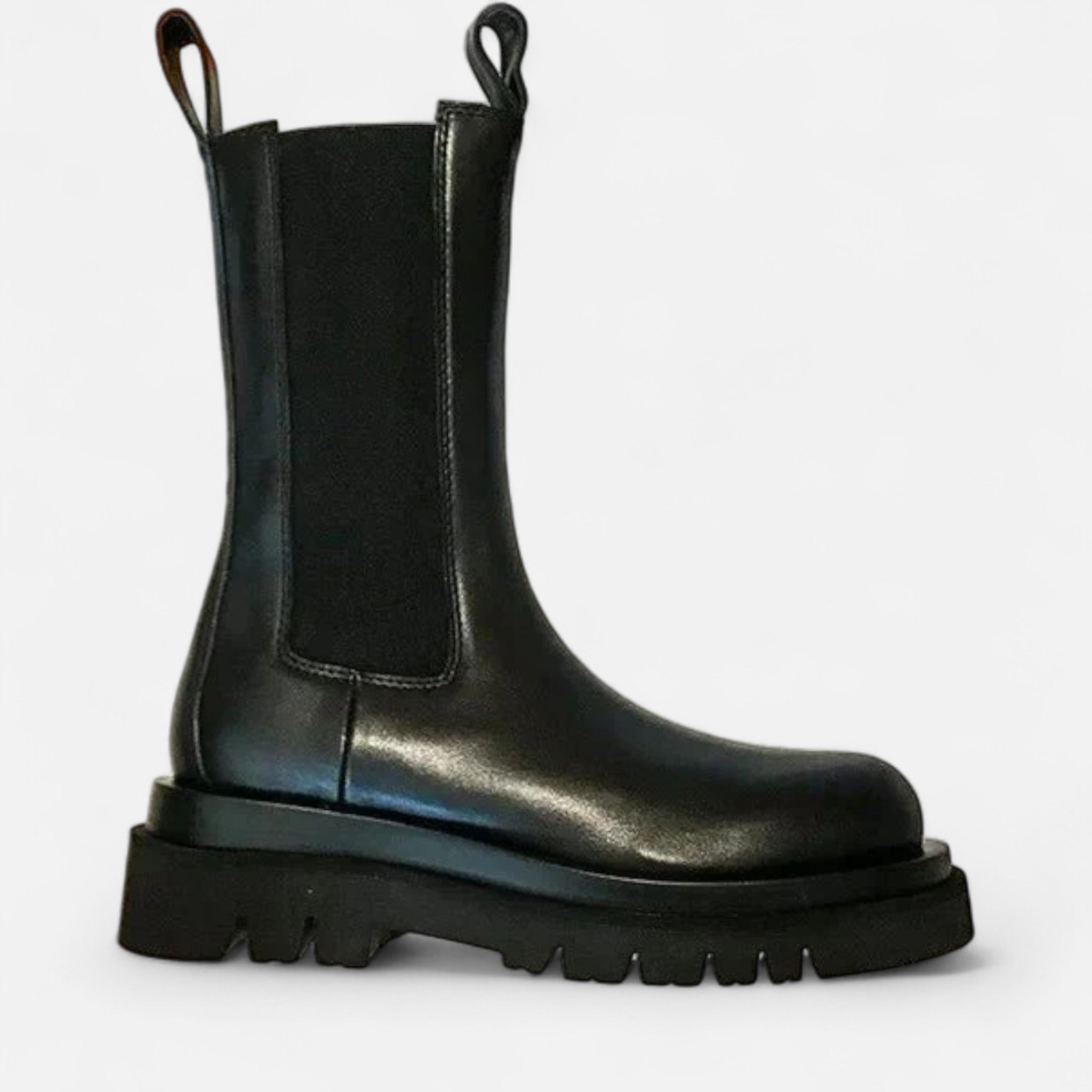 Velour Mode | Bottines noires élégantes à enfiler