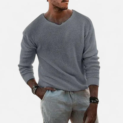 Velour Mode | Pull en maille fine à manches longues