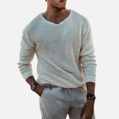 Velour Mode | Pull en maille fine à manches longues