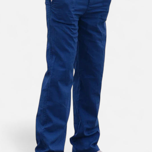 Velour Mode | Pantalon Homme Lin et Coton Coupe Ample – Fraîcheur Naturelle, Élégance Décontractée