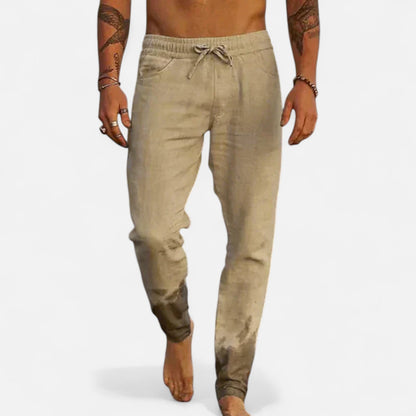 Velour Mode | Pantalon en Lin pour Homme – Légèreté Naturelle et Élégance Décontractée
