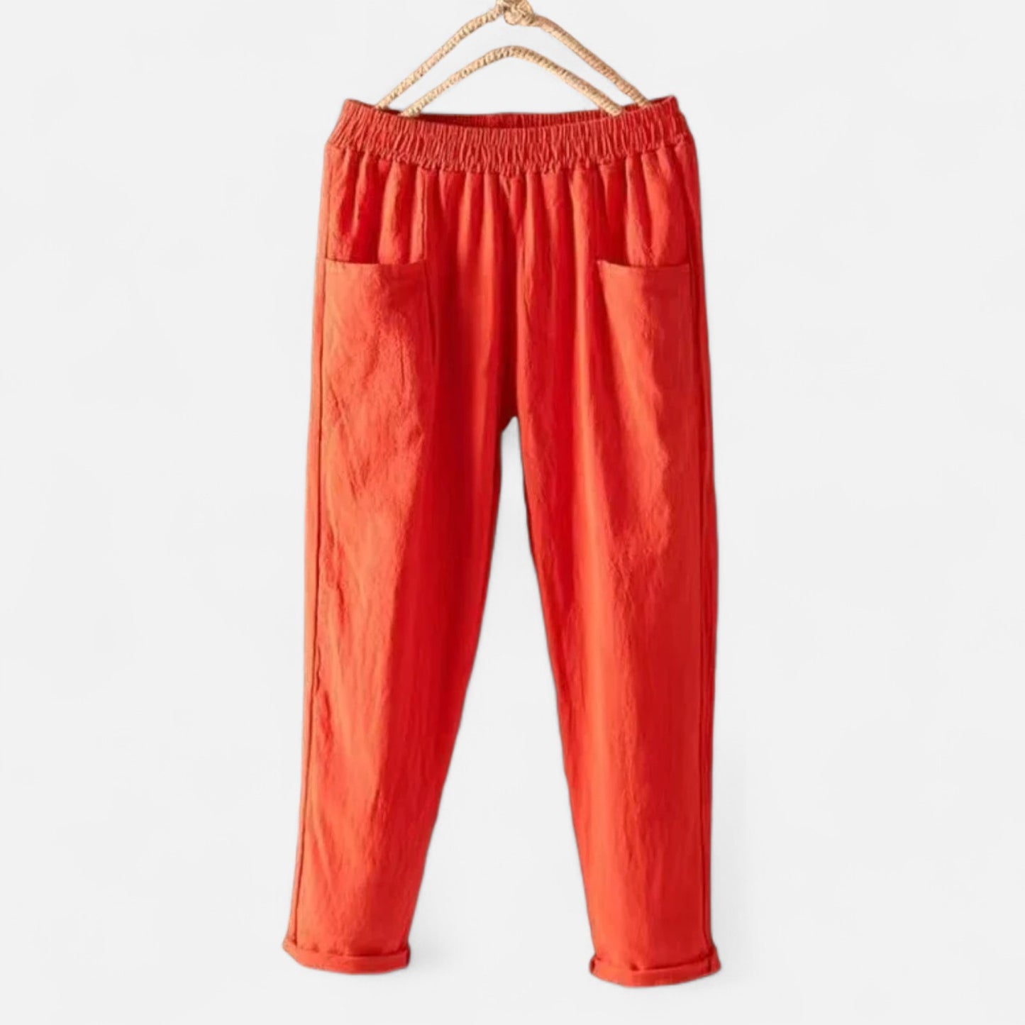 Velour Mode | Pantalon Femme Taille Haute – Allure Élancée, Élégance Structurée