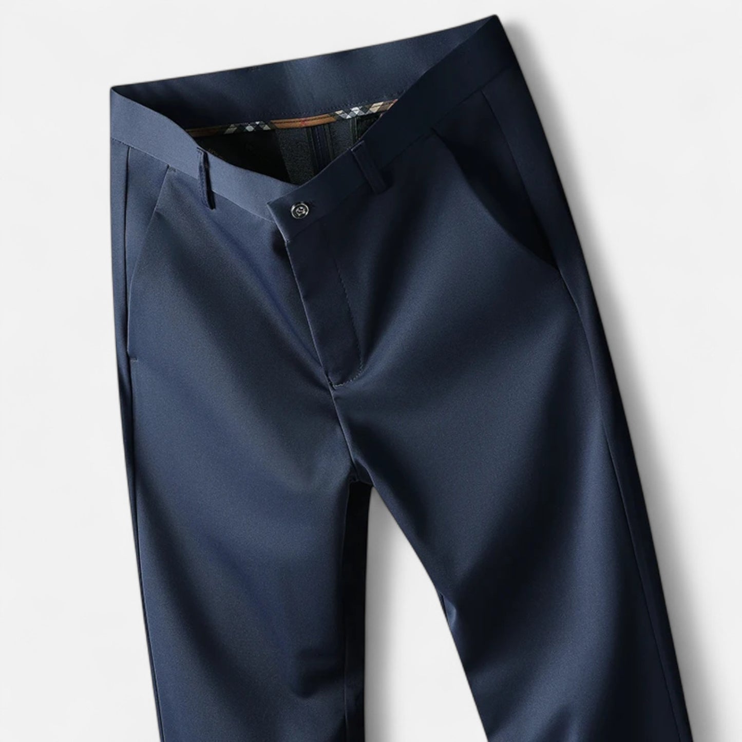 Velour Mode | Pantalon Homme d’Été Fin à Coupe Droite – Légèreté Structurée, Élégance Quotidienne