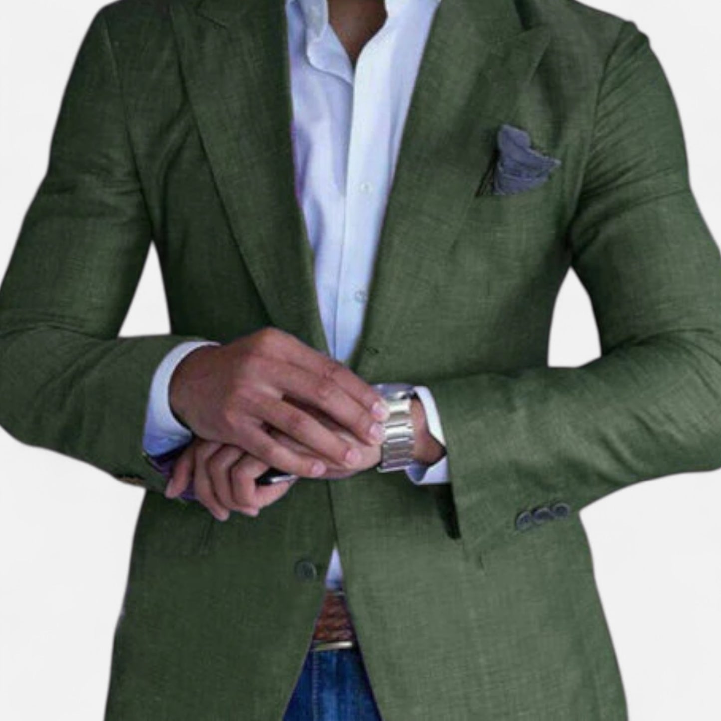 Velour Mode | Blazer Homme Élégant – Structure Moderne, Charme Intemporel