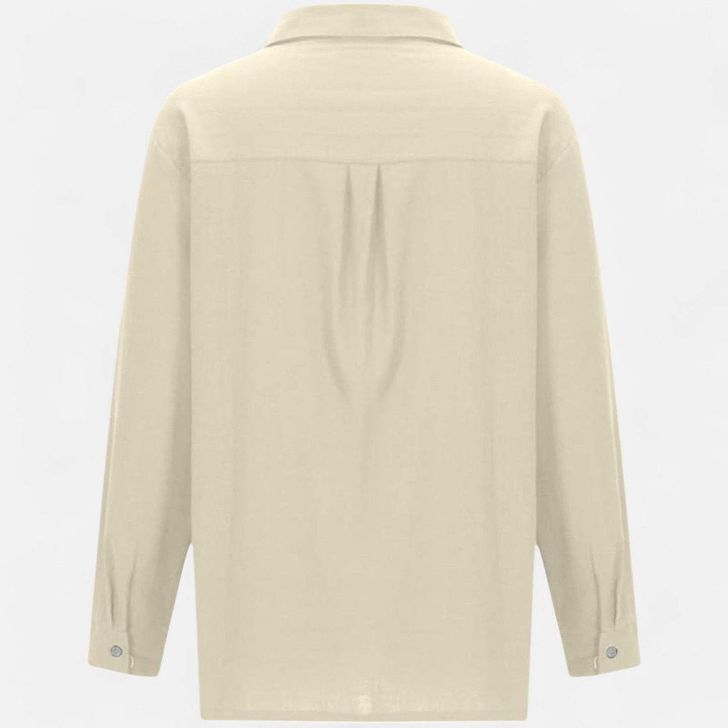 Velour Mode | Chemise Femme en Lin à Manches Longues – Légère et Décontractée
