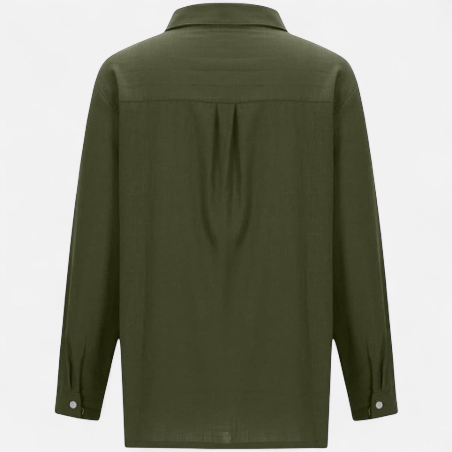 Velour Mode | Chemise Femme en Lin à Manches Longues – Légère et Décontractée