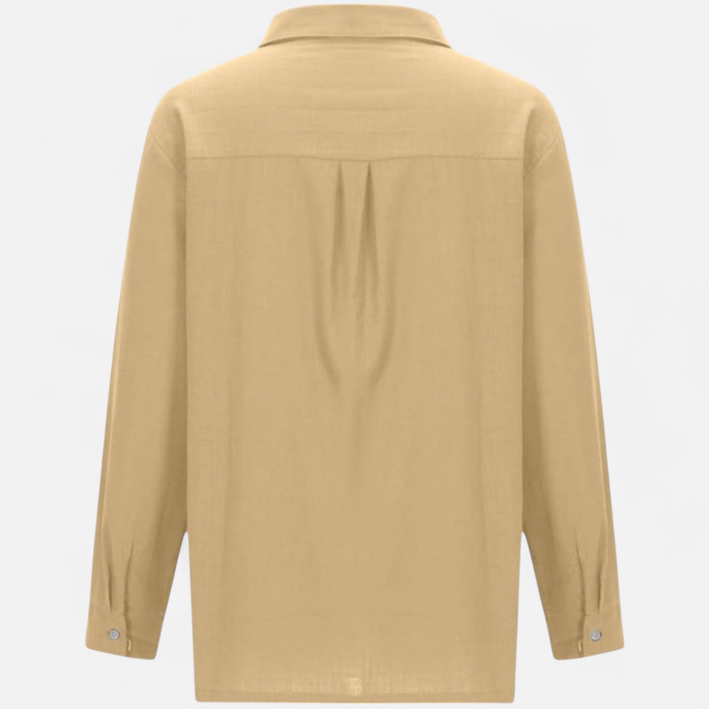 Velour Mode | Chemise Femme en Lin à Manches Longues – Légère et Décontractée