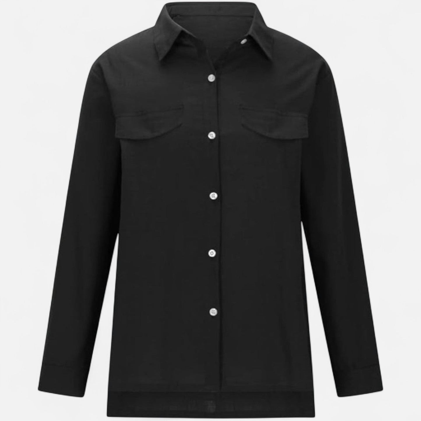 Velour Mode | Chemise Femme en Lin à Manches Longues – Légère et Décontractée