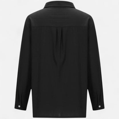 Velour Mode | Chemise Femme en Lin à Manches Longues – Légère et Décontractée