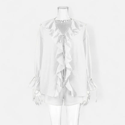 Velour Mode | Ensemble Femme Deux Pièces Décontracté – Élégance Coordonnée, Confort Quotidien