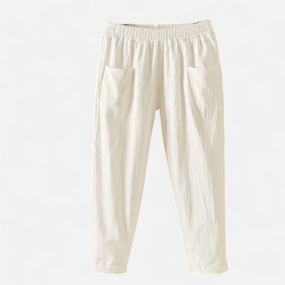 Velour Mode | Pantalon Femme Taille Haute – Allure Élancée, Élégance Structurée