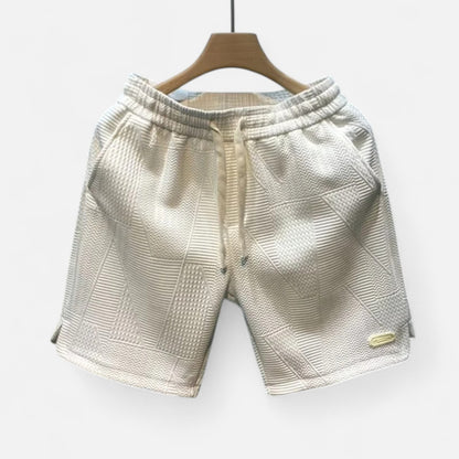 Velour Mode | Bermuda Long Imprimé Homme – Esprit Rétro, Élégance Décontractée
