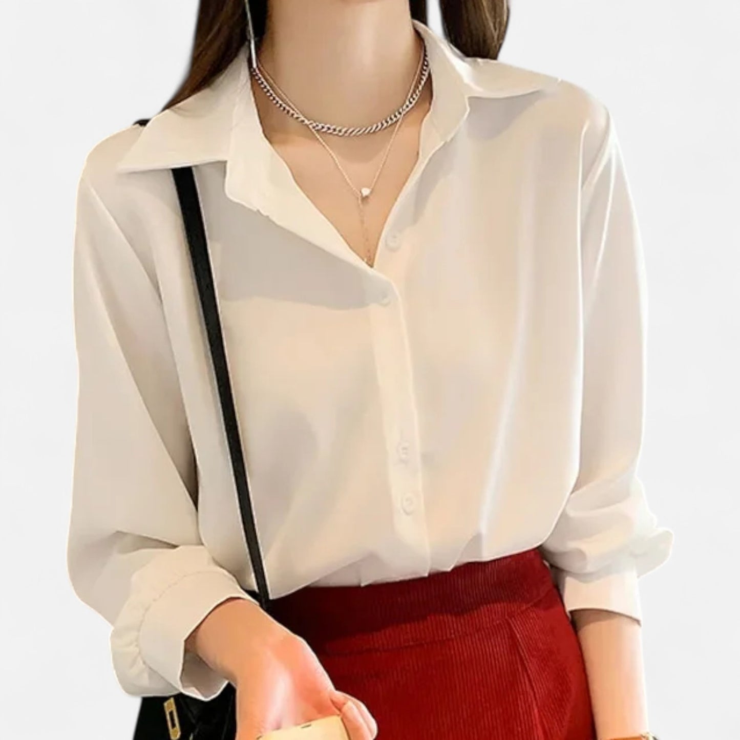 Velour Mode | Chemise Femme en Mousseline – Légèreté Éthérée, Élégance Absolue