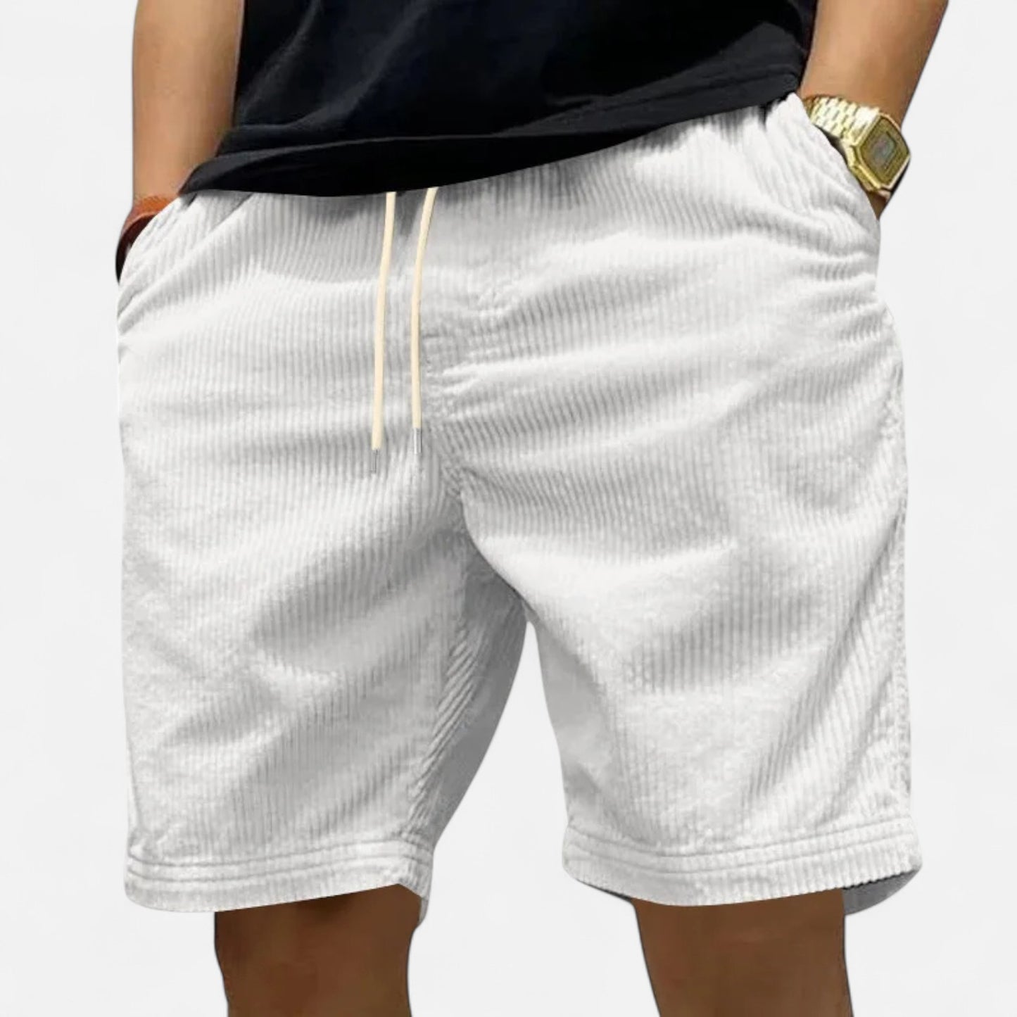 Velour Mode | Short Femme Velours Fin Polyvalent – Chic Texturé, Confort Léger