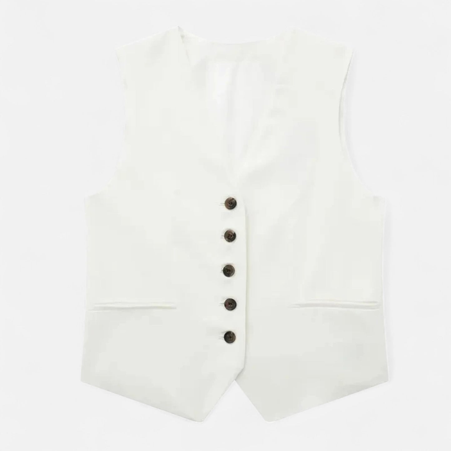 Velour Mode | Ensemble Femme Gilet + Short Taille Haute – Silhouette Affinée, Style Coordonné