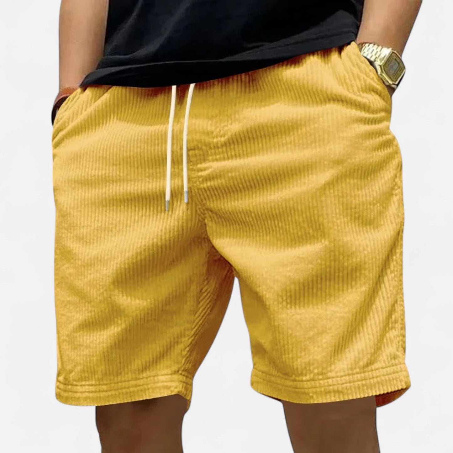 Velour Mode | Short Femme Velours Fin Polyvalent – Chic Texturé, Confort Léger