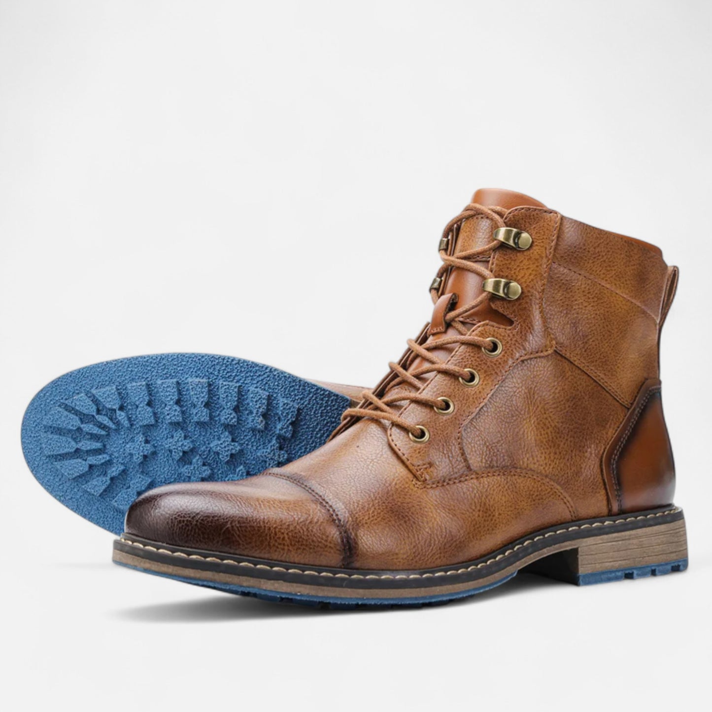 Velour Mode | Bottes en Cuir Homme – Signature Distinctive, Prestige Durable